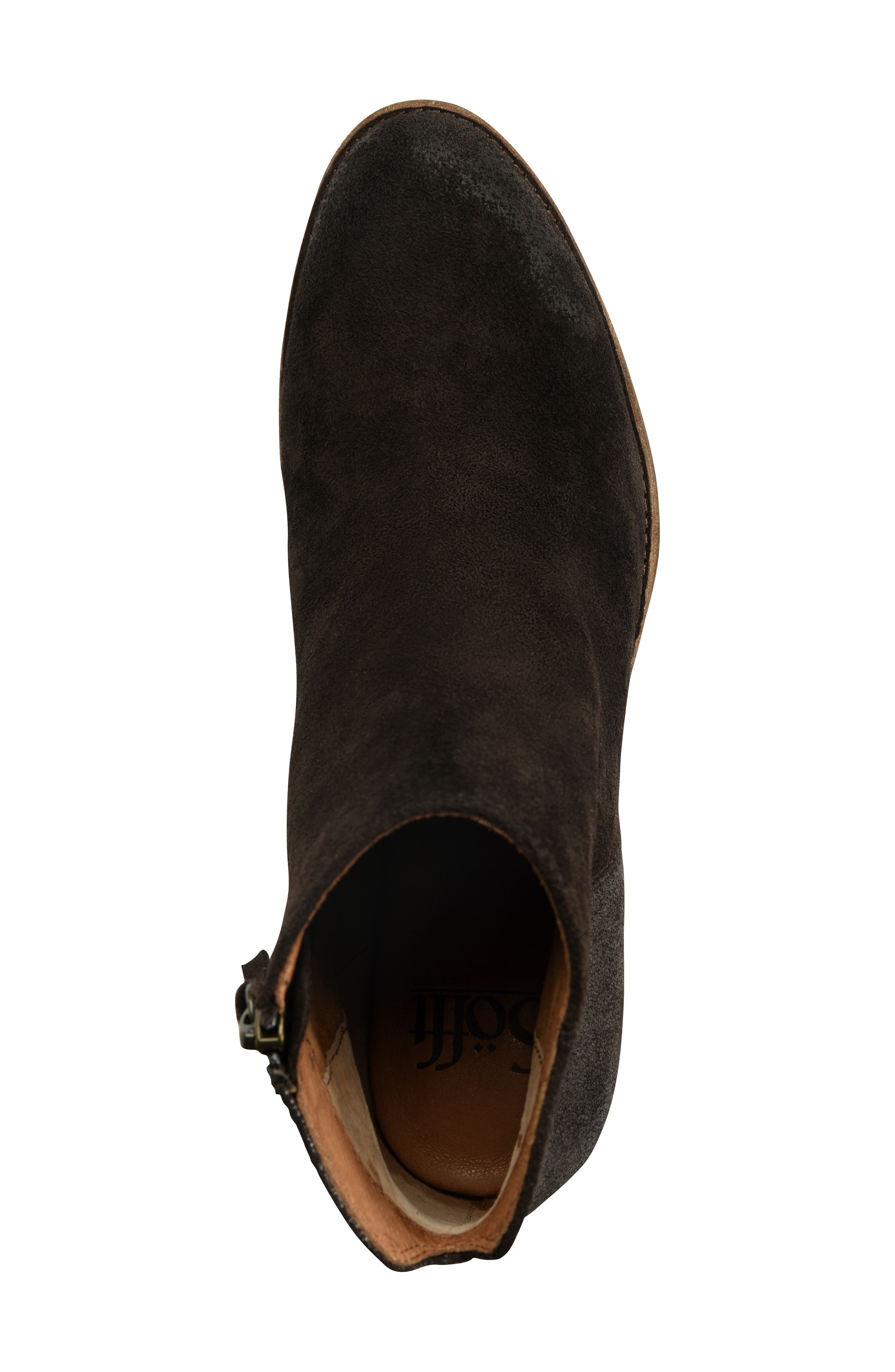 Tilton Bootie, Alternate, color, DARK BROWN/ ESPRESSO SUEDE