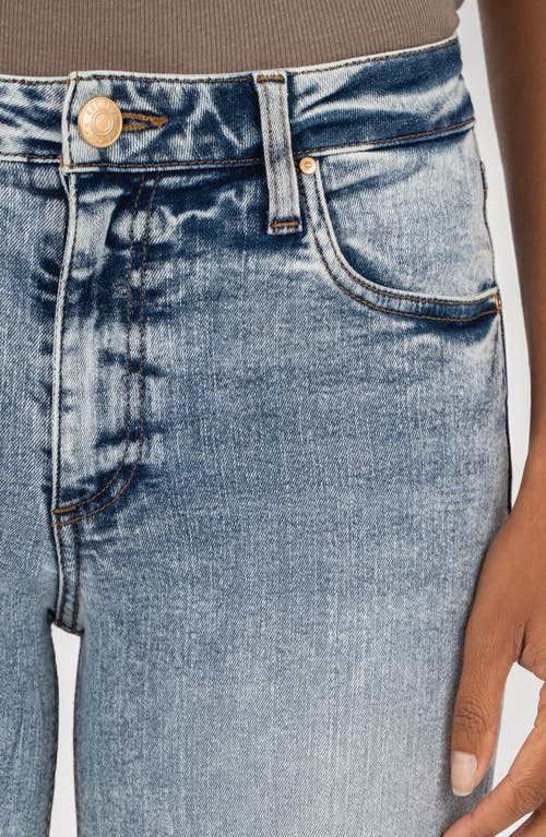 Kut From The Kloth Sienna High Waist Relaxed Straight Leg Jeans In Blue