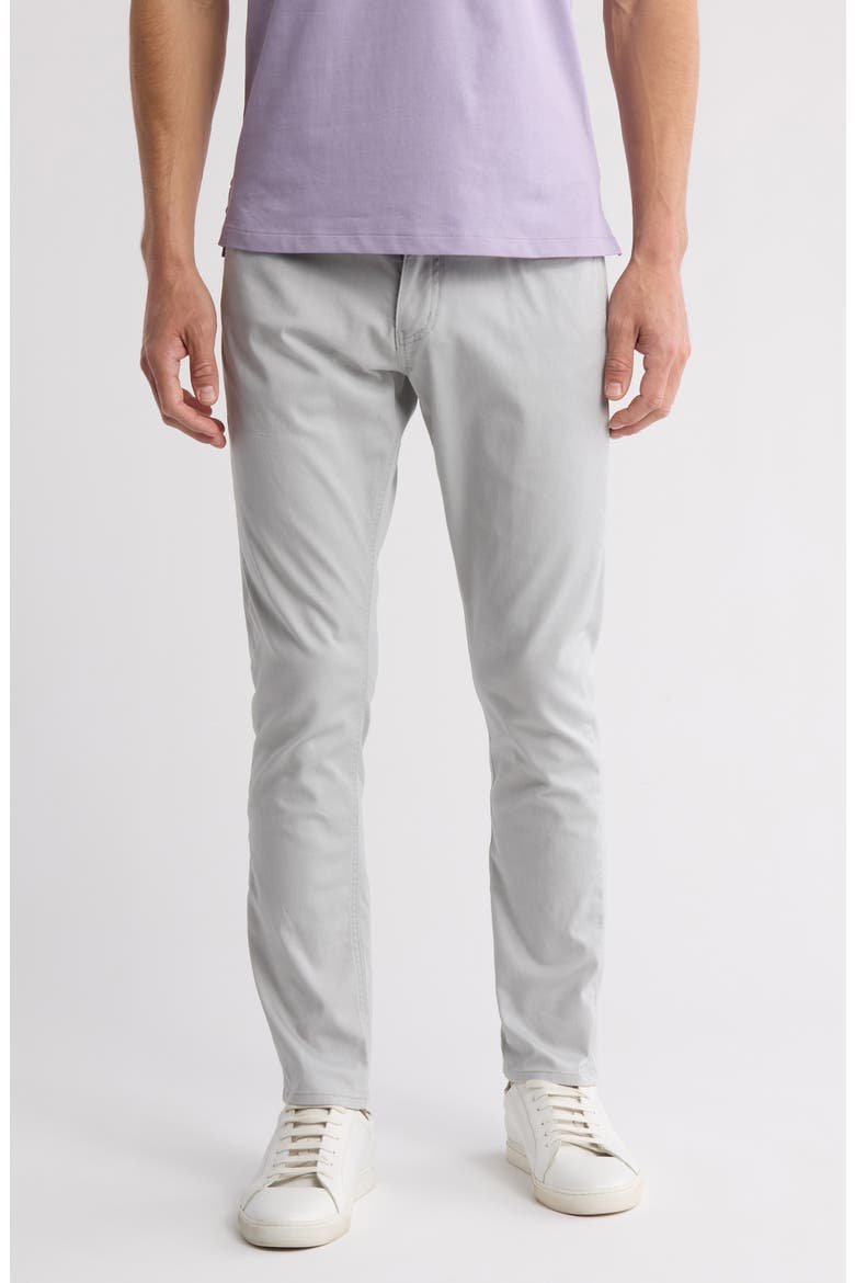 Station Road Straight Leg Jeans, Main, color, PEBBLE
