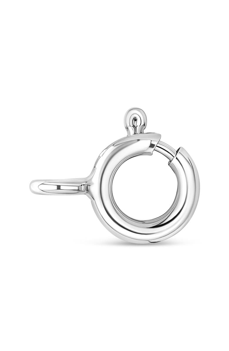 Haus of Brilliance Silver 1.00 Cttw Lab-Grown Diamond Open Heart Pendant Necklace, Alternate, color, White