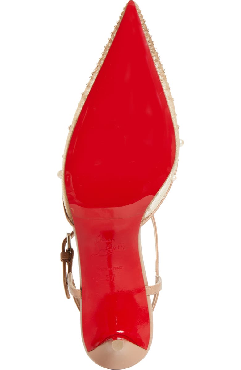 Christian Louboutin Miss Z Riviera Pump, Alternate, color, Blush/ Blush