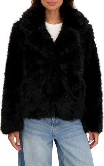 Faux Fur Blazer