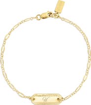 Set & Stones Cora Initial Bracelet