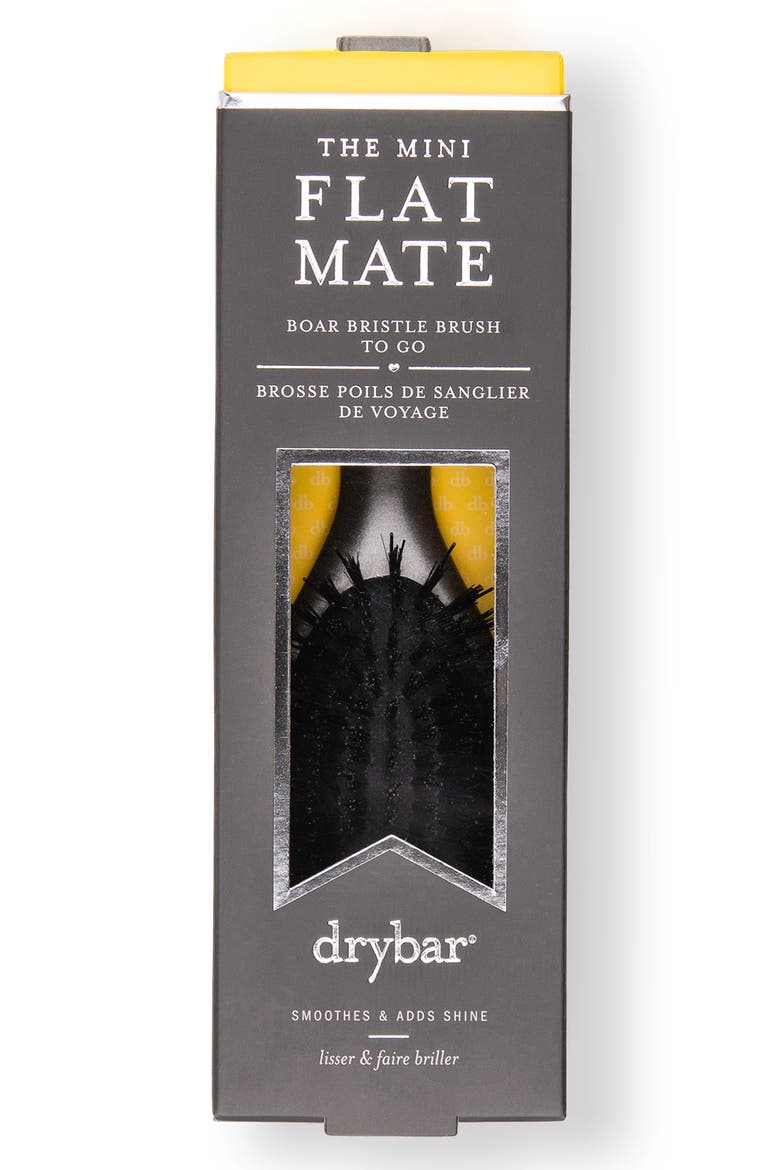 The Mini Flat Mate Boar Bristle Travel Brush, Alternate, color, NO COLOR
