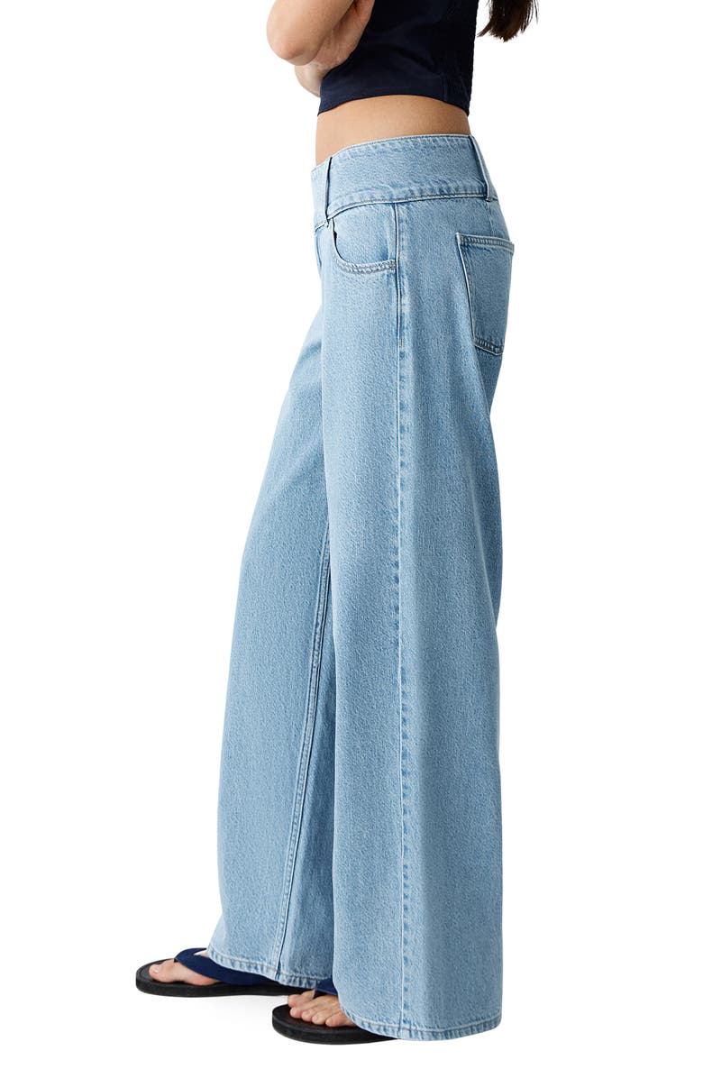MANGO TEEN Low Rise Cotton Jeans, Alternate, color, 