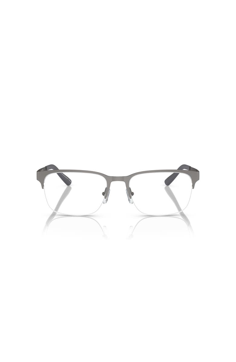 Armani Exchange 55mm Rectangle optical glasses, Alternate, color, Grey