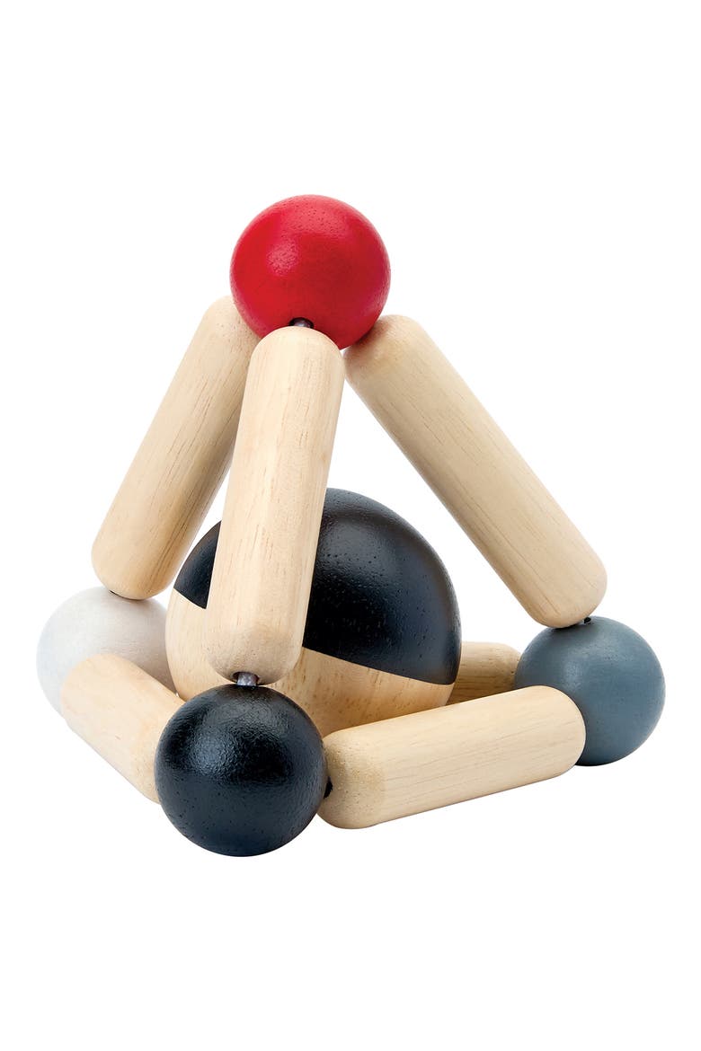 Triangle Clutching Toy, Alternate, color, ASSORTED