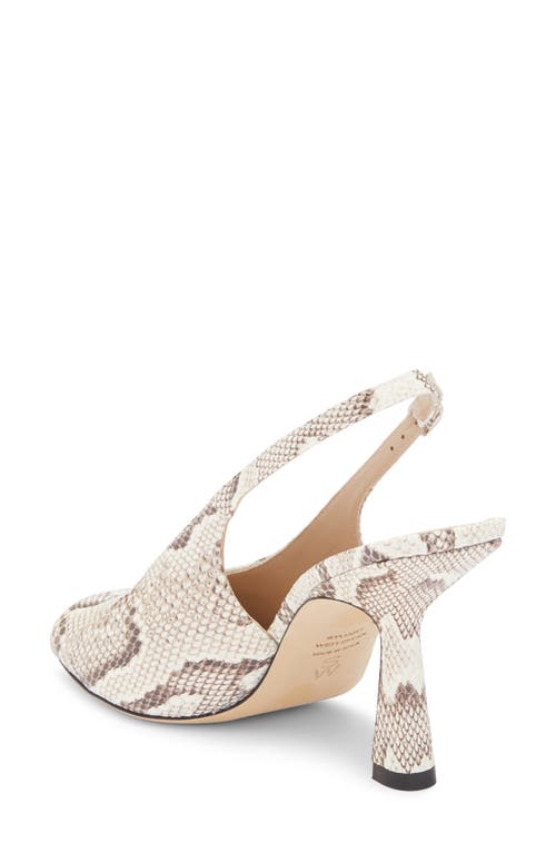 Stuart Weitzman Val Slingback Sandal In White