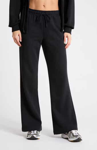 Feather Fleece Relaxed Flare Pants