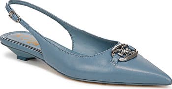 Aggie Pointed Toe Slingback Flat