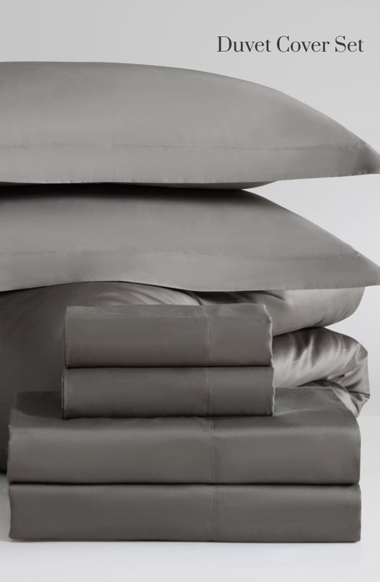 Pure Parima 500 Thread Count Egyptian Cotton Sateen Ultra Sateen 4-Piece Sheet Set, Alternate, color,