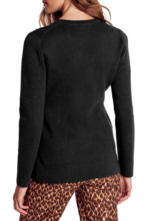 Boden Joanna Knit Jacket In Black