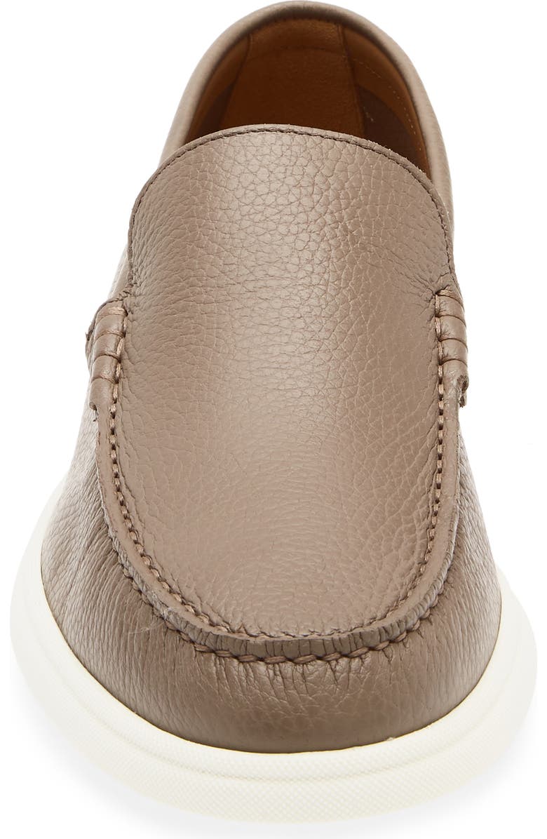 BOSS Sienne Moc Toe Loafer, Alternate, color, Medium Beige