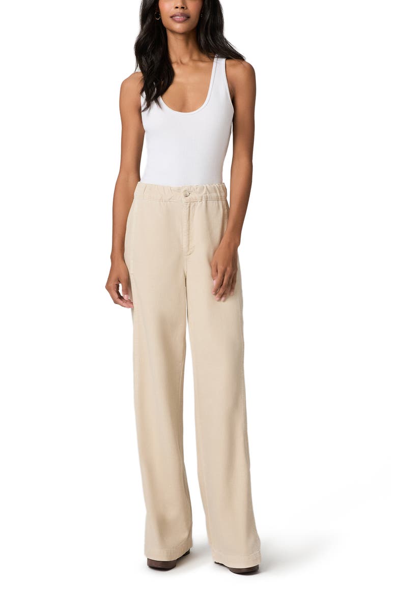Rumi High Waist Wide Leg Pants, Alternate, color, VINTAGE BISCOTTI