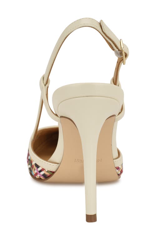 NINE WEST NINE WEST FLOREE POINTED TOE SLINGBACK PUMP