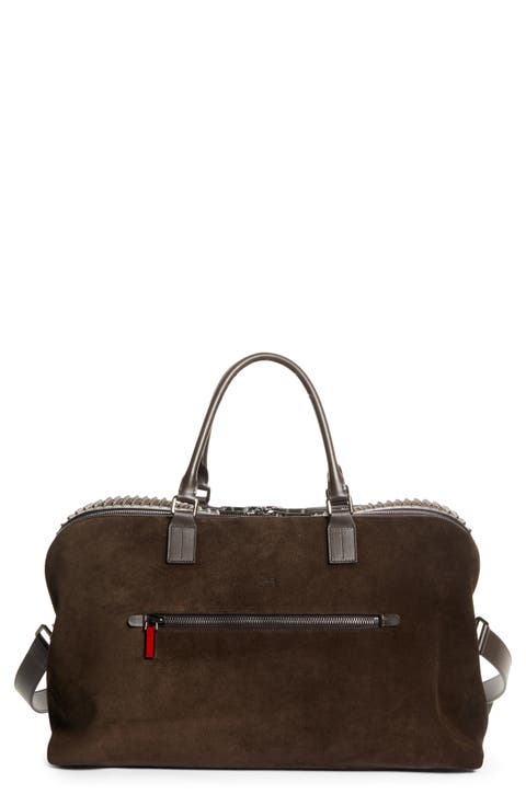 Funky Empire Spike Suede Weekend Bag