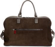 Christian Louboutin Funky Empire Spike Suede Weekend Bag