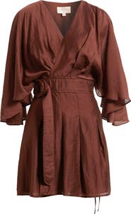 CIEBON Avaele Flutter Sleeve Minidress
