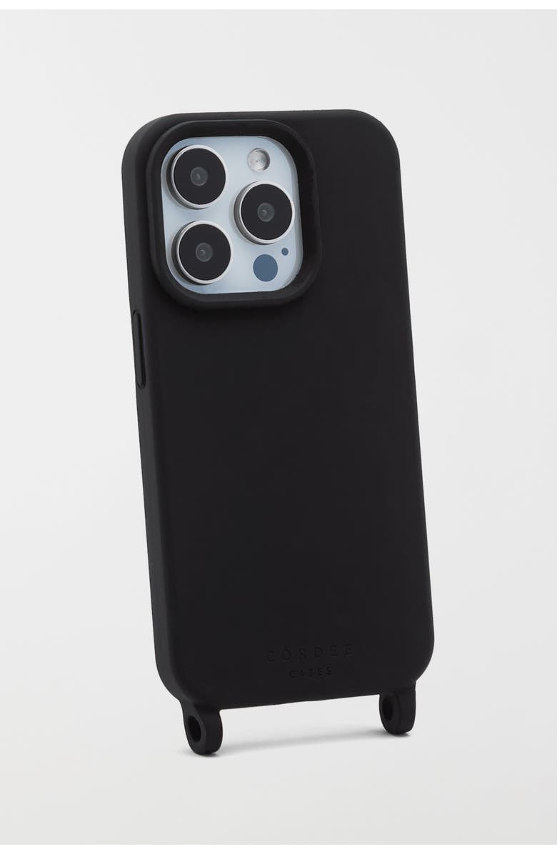 Cordée Cases Silicone Phone Case - iPhone 17 Air/Pro/Max, Main, color, Black - Iphone 17