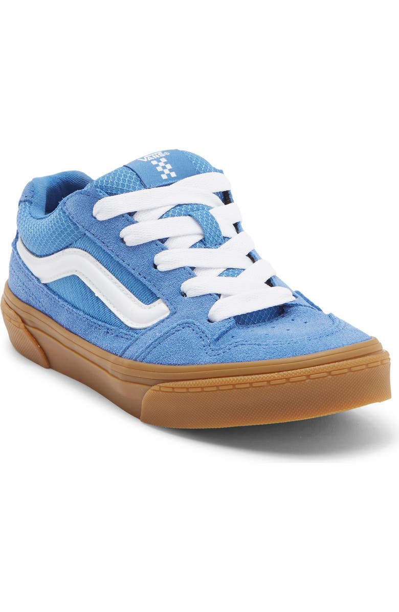Vans Kids' Caldrone Sneaker, Main, color, Gum Vintage Cobalt