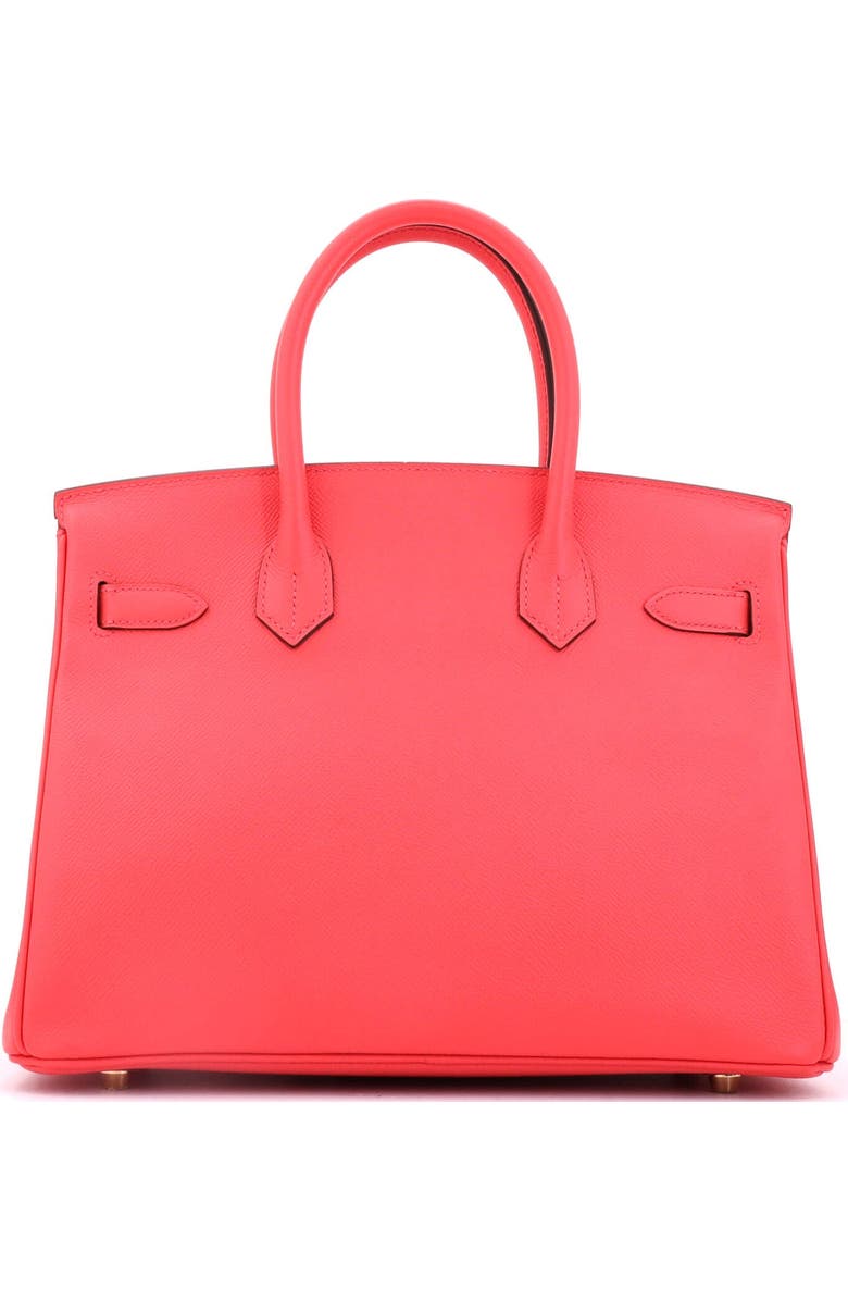 Pre-Owned Hermes Birkin Handbag Red Epsom with Gold Hardware 30, Alternate, color, Rouge Pivoine