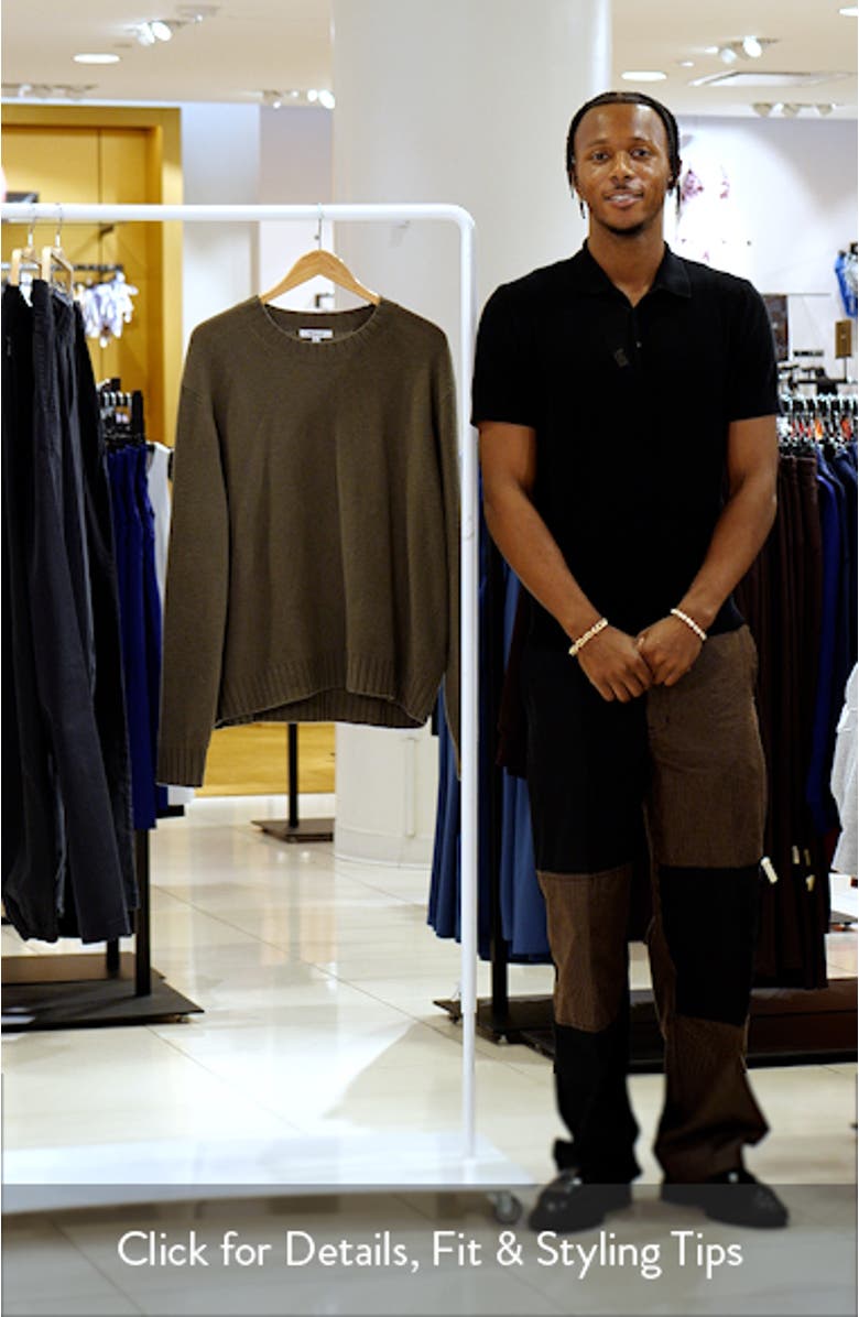 Crewneck Heritage Merino Wool Sweater, sales video thumbnail