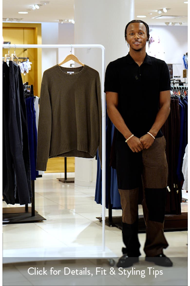 Crewneck Heritage Merino Wool Sweater video