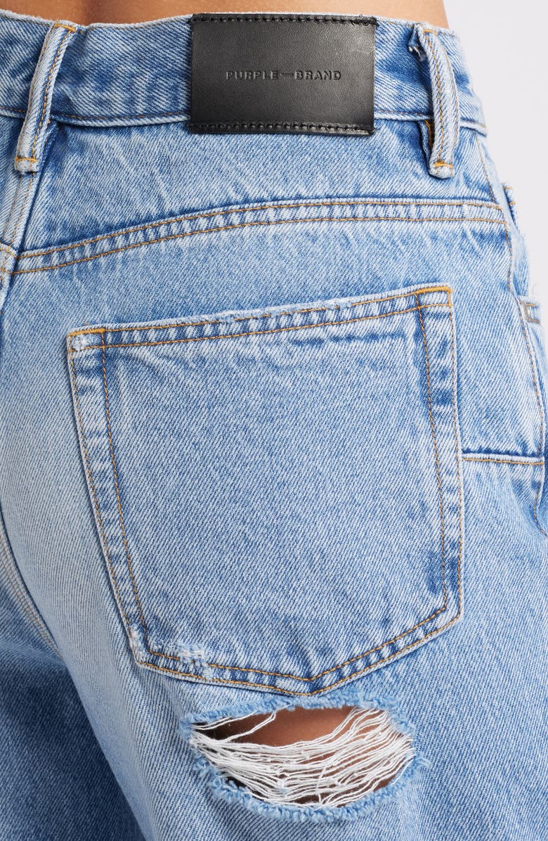 PURPLE BRAND '90s Ribbed Baggy Jeans, Alternate, color, 