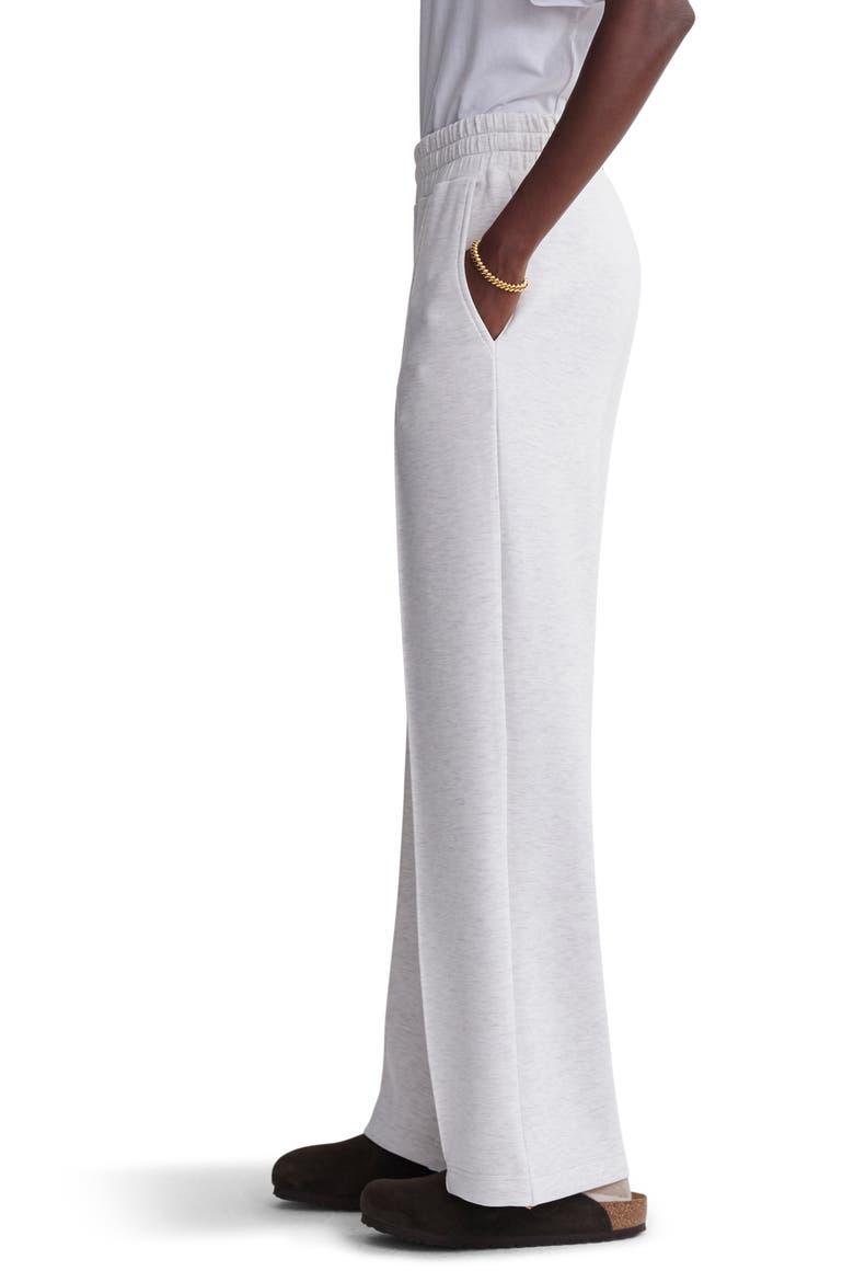 The Wide Leg 28-Inch Pants, Alternate, color, IVORY MARL