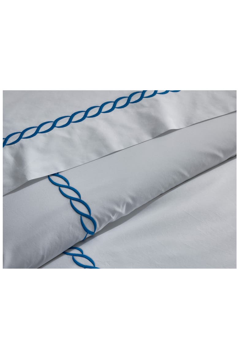 Classic Chain Sham, Alternate, color, WHITE