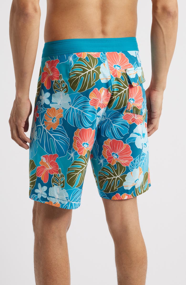 Tommy Bahama Molokai Wave Chaser 9 Board Shorts, Alternate, color, Mambo Blue