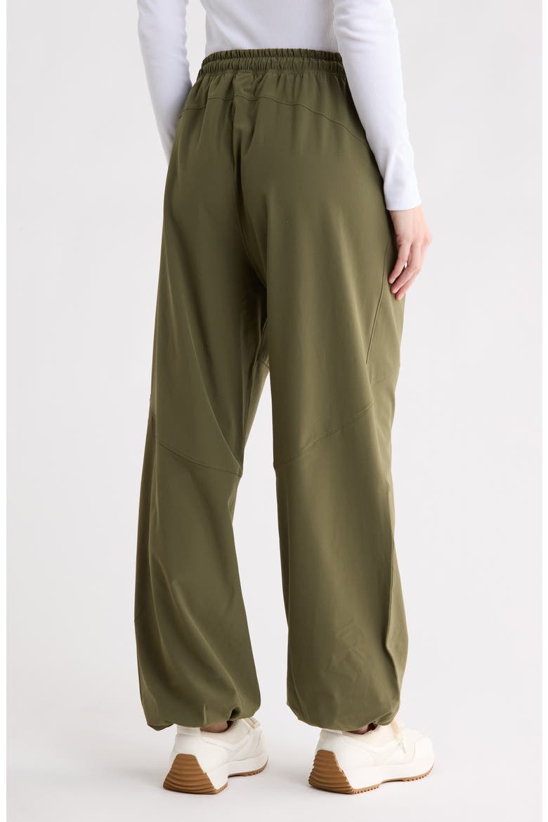 Rival Performance Woven Gym Track Pants, Alternate, color, MARINE OD GREEN