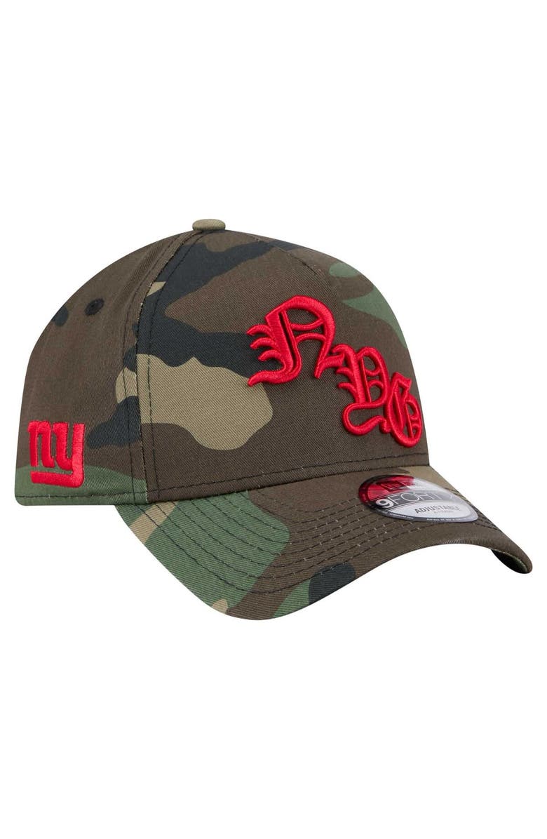New Era Men's New Era Camo New York Giants Mystic Camo A-Frame 9FORTY Adjustable Hat, Alternate, color, Camo