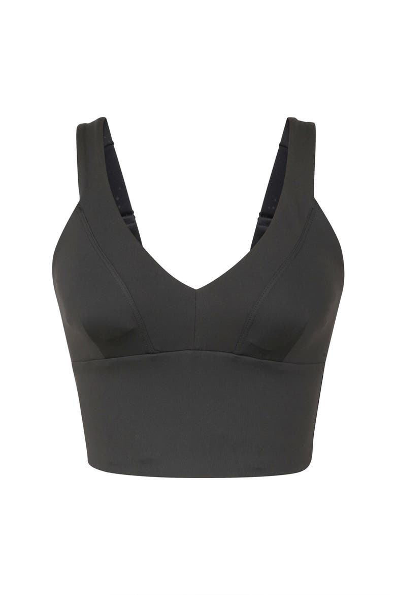 Showstopper Sculpted Bra, Alternate, color, Black