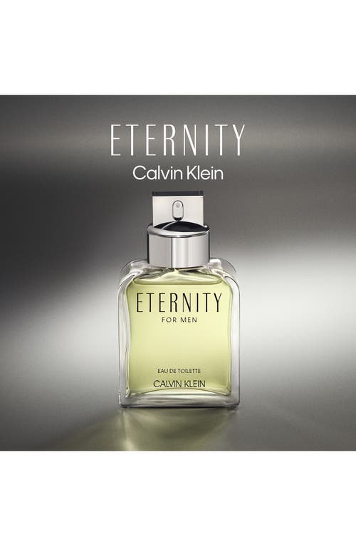 Calvin Klein Eternity Eau De Toilette Set In Transparent