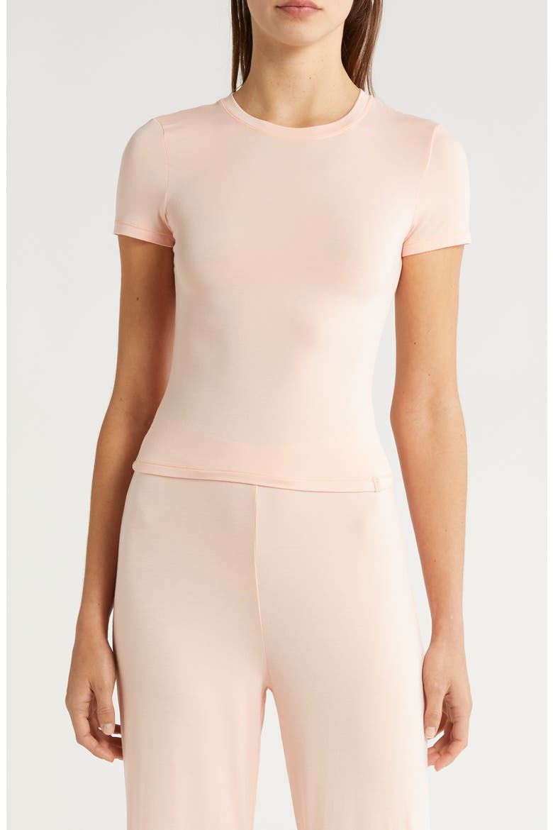 Miriam Baby Tee, Main, color, PINK DUSK