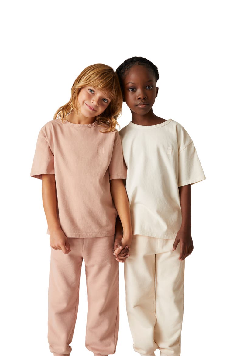 Kids' Natural Dye Everyday Joggers, Alternate, color, BEECHWOOD