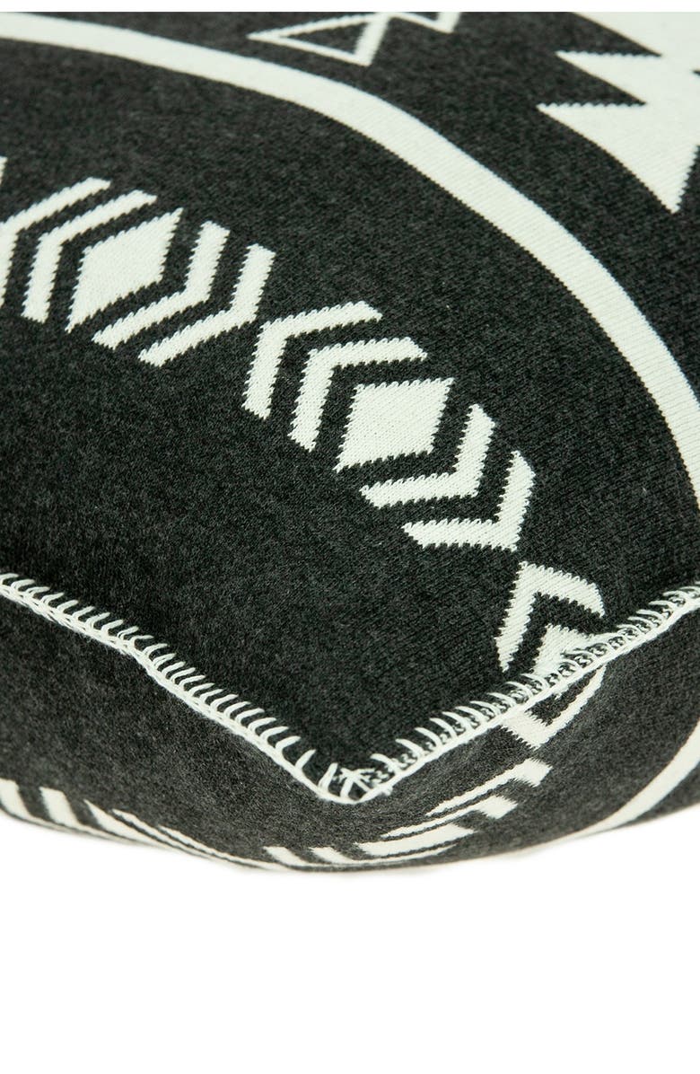 PARKLAND COLLECTION Sioux Southwest Pillow - 20" x 20" - Black, Alternate, color, Black