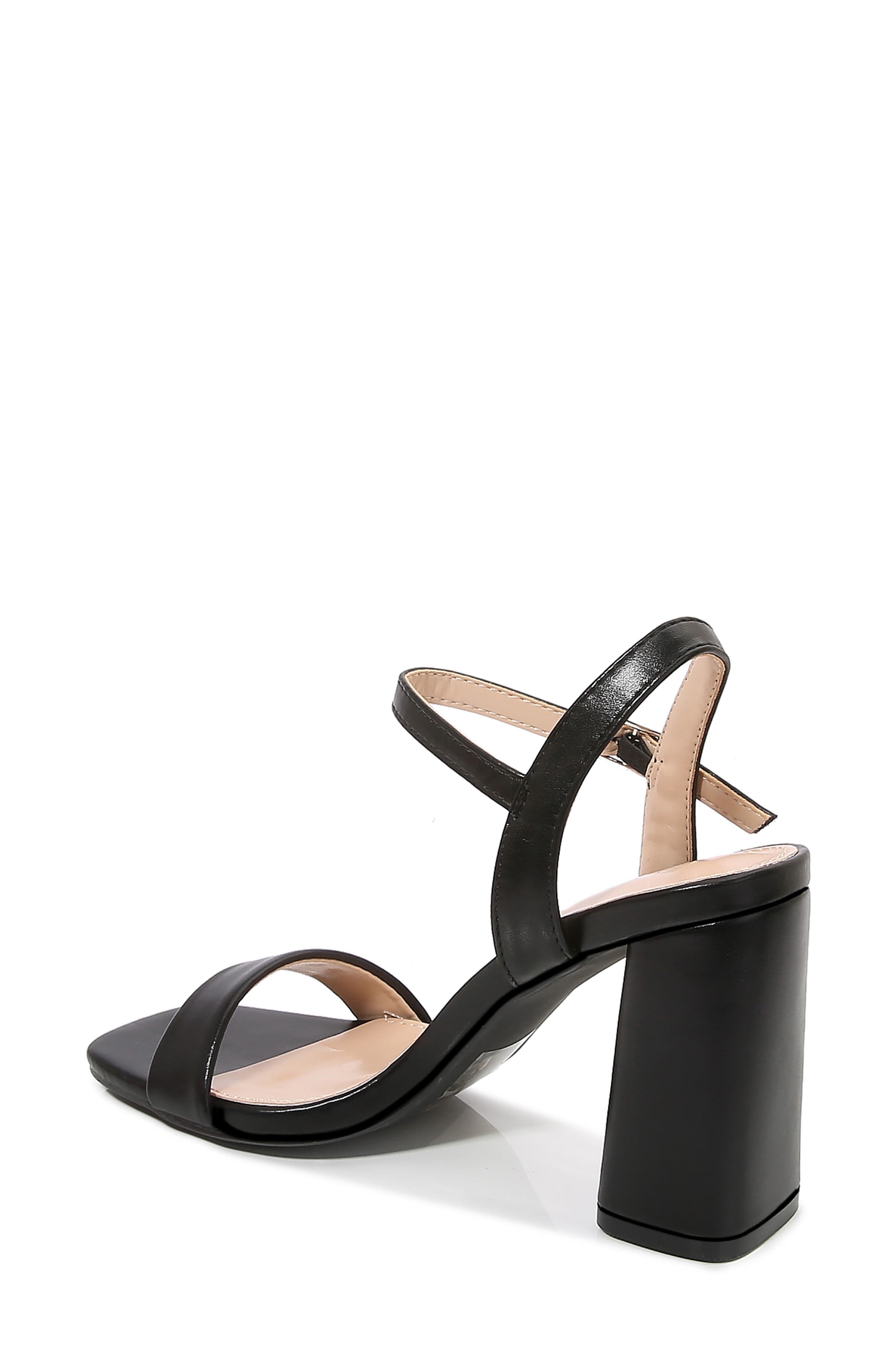 BERNESS Agatha Block Heel Sandal, Alternate, color, Black