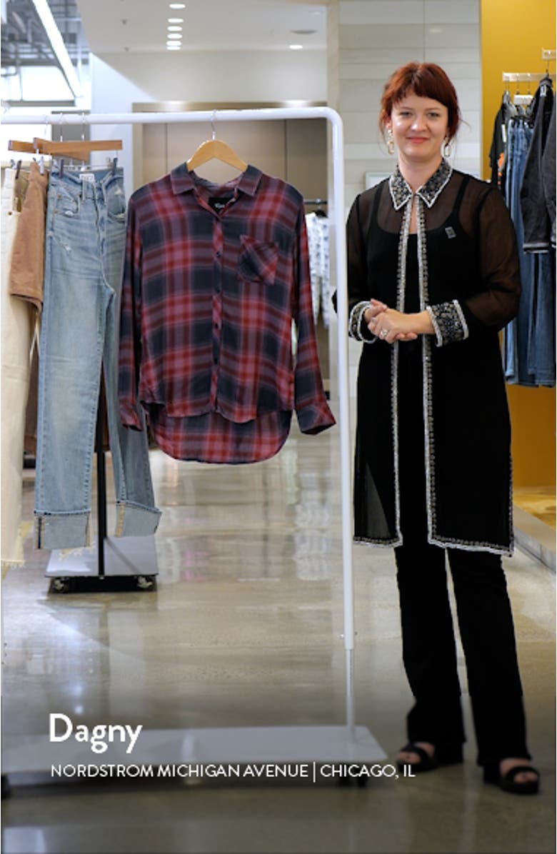 Hunter Plaid Button-Up Shirt, sales video thumbnail