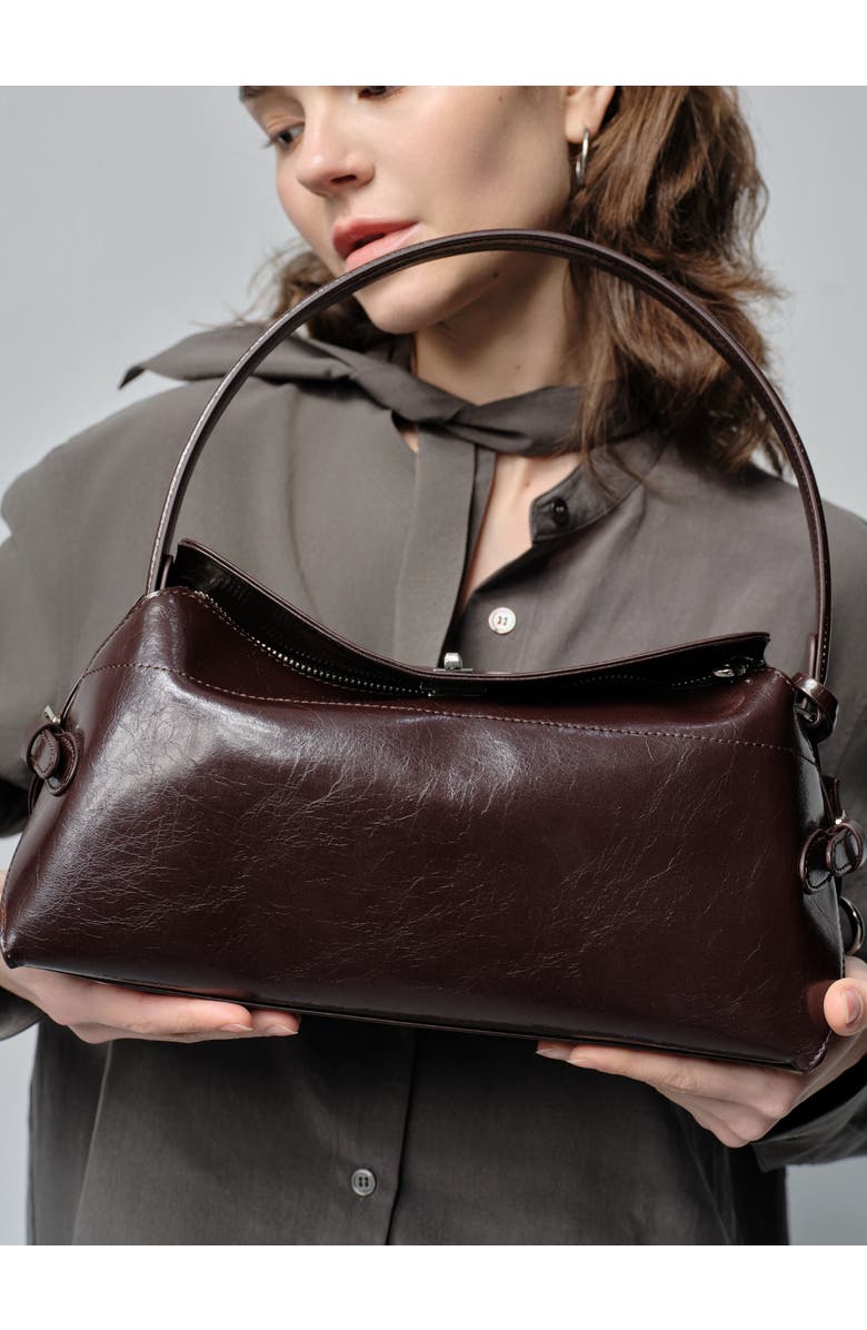 Bob Oré Blue Collection Zephyr Handbag, Alternate, color, Chocolate