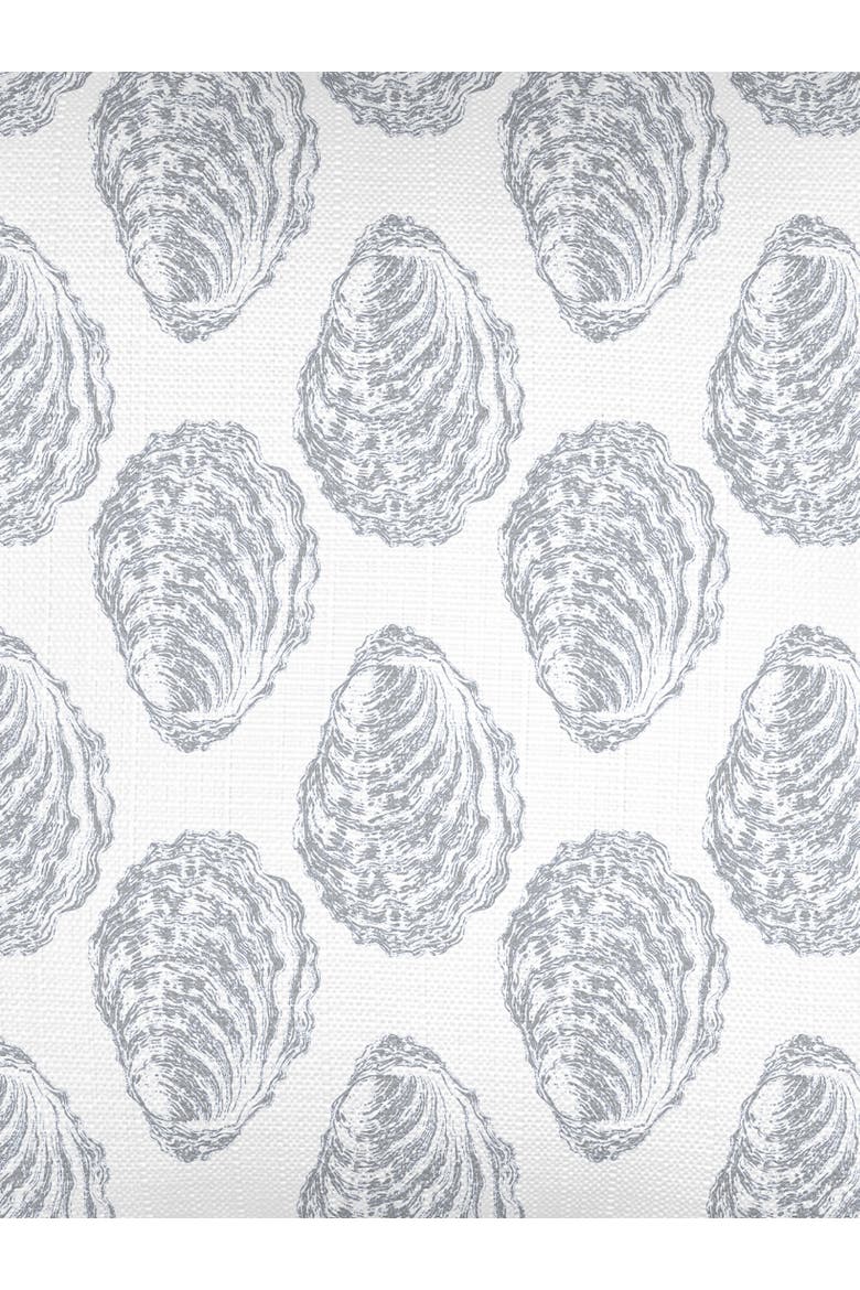 Drifted Oyster Linen Pillow Cover Only, Alternate, color, Grey