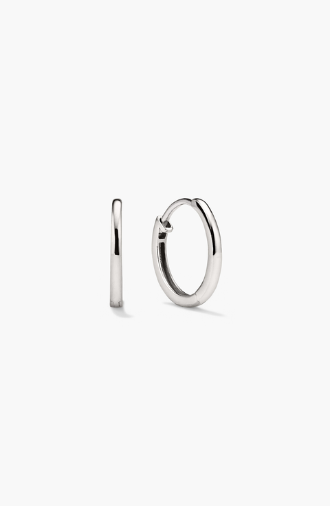 Easy Huggie Hoop Earrings