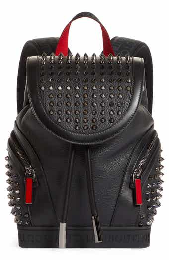 Christian Louboutin Small ExploraFunk Croc Embossed Leather Backpack Nordstrom