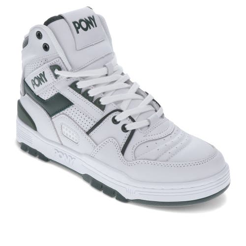 Pony M100 Sneakers In White/sycamore