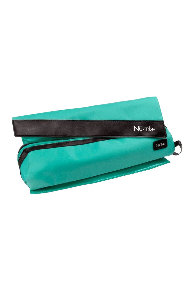 NuTika Travel Bag & Heat Mat, Main, color, Turquoise