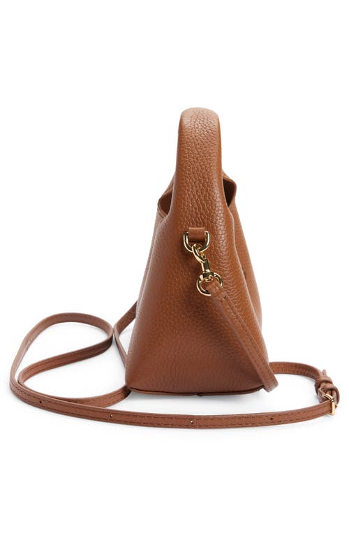 Marc Jacobs Borsa A Mano The Micro Crossbody Sack Argan Oil In Brown