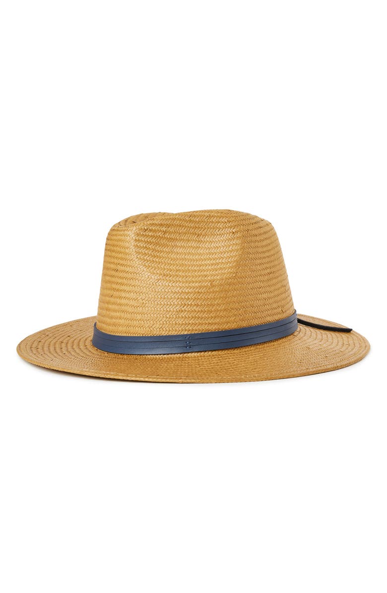 Brixton Pacific Straw Fedora, Alternate, color, 