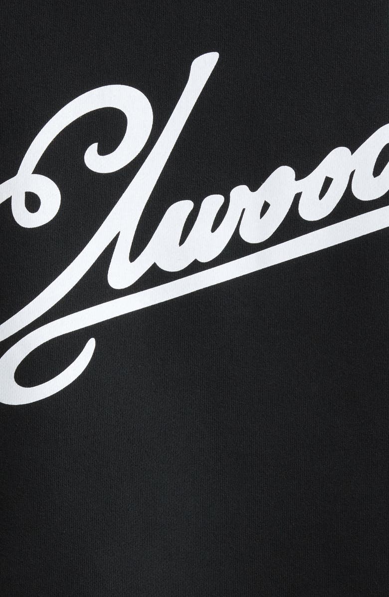 Elwood Logo Rectangle Hoodie, Alternate, color, Black Ink