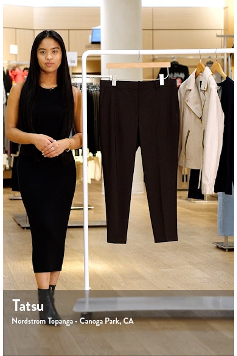 Treeca Wool Blend Crop Pants video